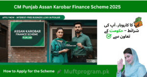 CM Punjab Assan Karobar Finance Scheme 2025
