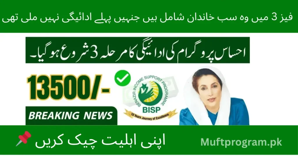 8171 Ehsaas Program Phase 3